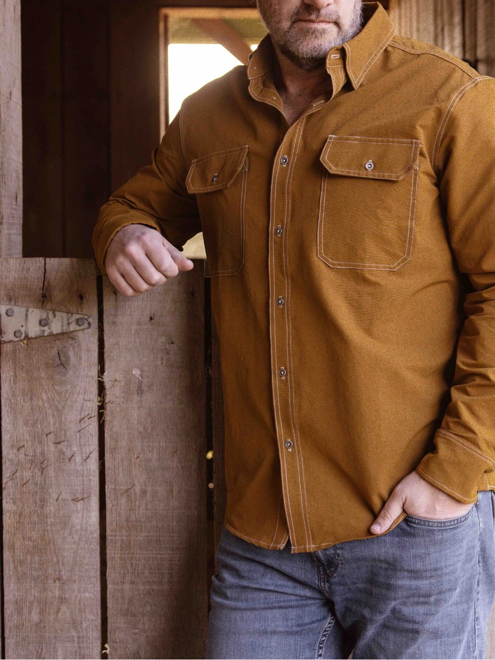 Wilson Lane Apparel, The Wilson Button Down Shirt - Whiskey, Men’s XL,  NWOT